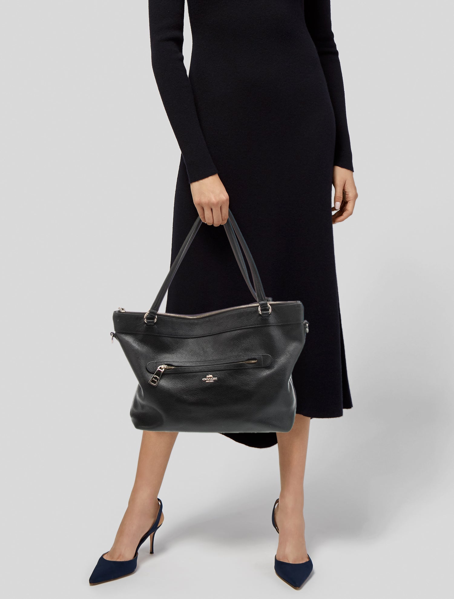 Coach Leather Shoulder Bag