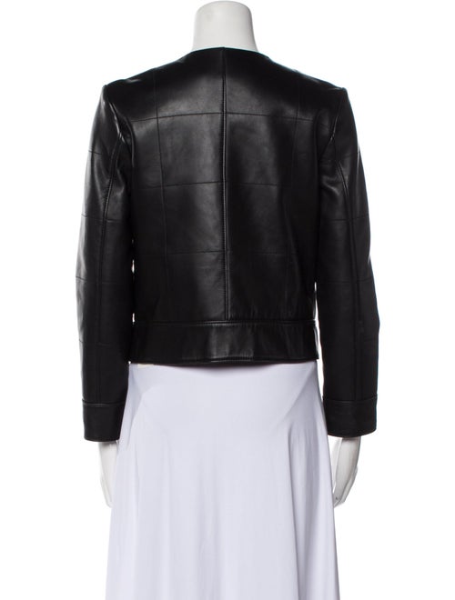 Coach Lamb Leather Biker Jacket