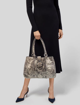 Coach Suede Top Handle Bag