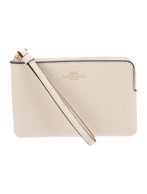 Coach Leather Wristlet