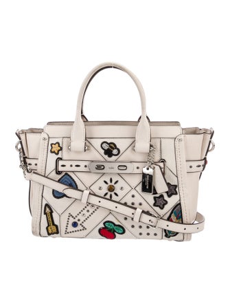 Coach Leather Top Handle Bag