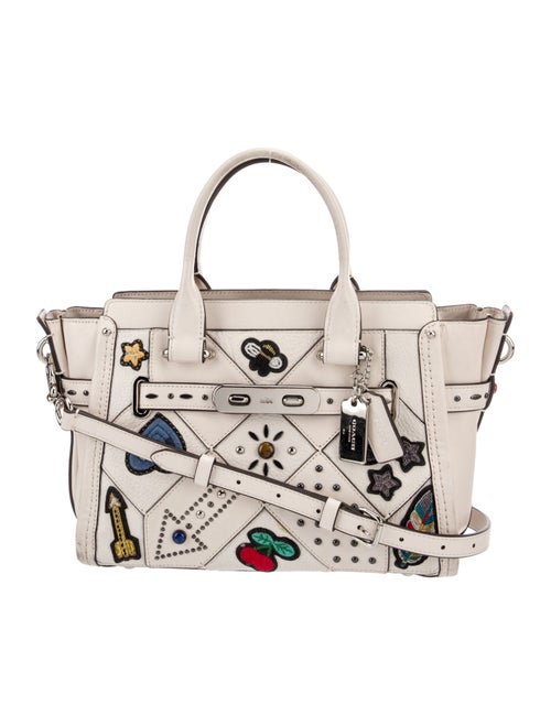 Coach Leather Top Handle Bag