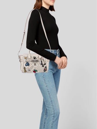 Coach Leather Top Handle Bag