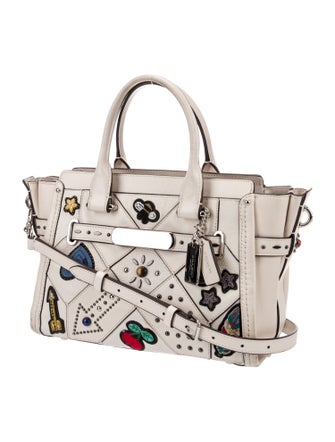 Coach Leather Top Handle Bag