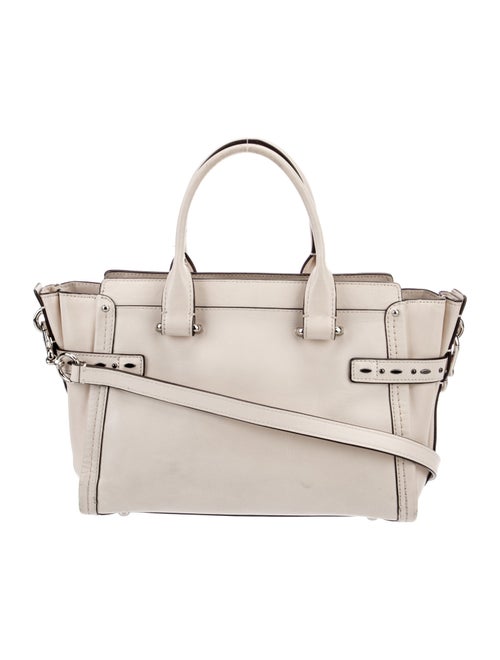 Coach Leather Top Handle Bag