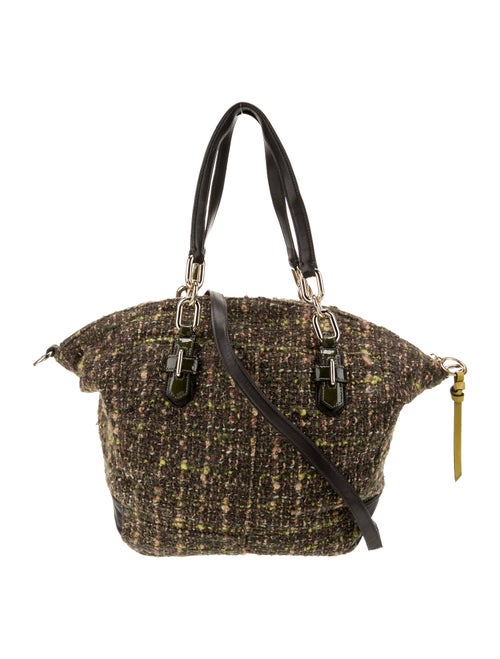 Coach Tweed Shoulder Bag