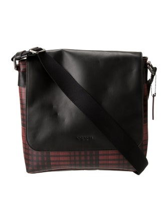 Coach Leather Messenger Bag