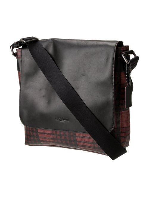 Coach Leather Messenger Bag