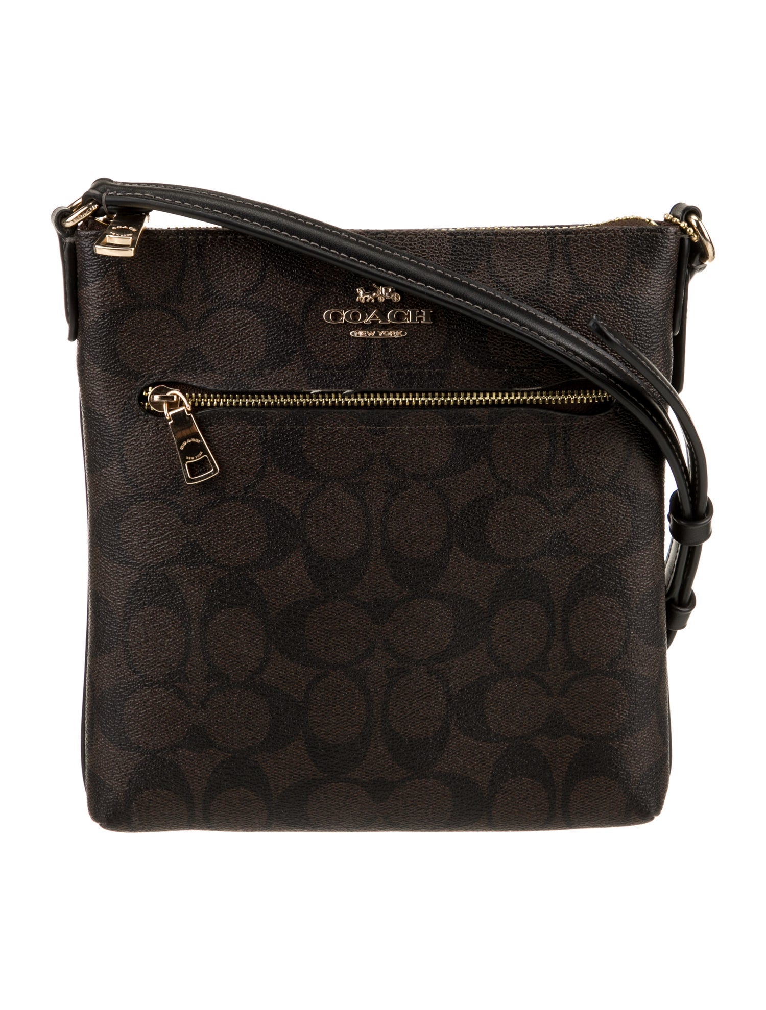 Coach Leather Messenger Bag