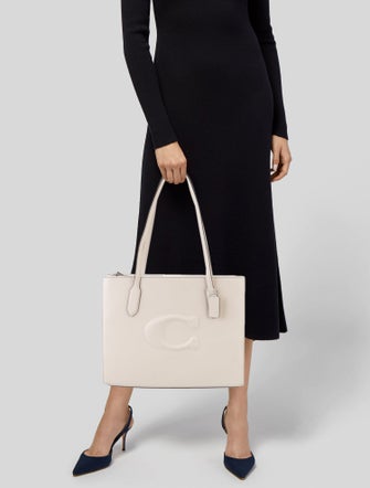 Coach Leather Shoulder Bag