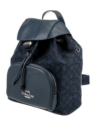 Coach Canvas Backpack