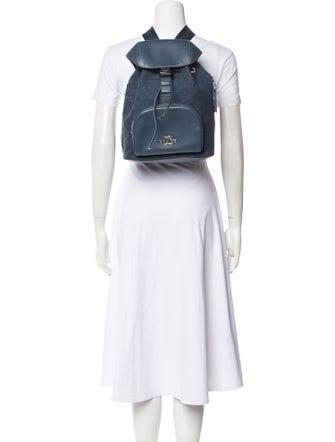 Coach Canvas Backpack
