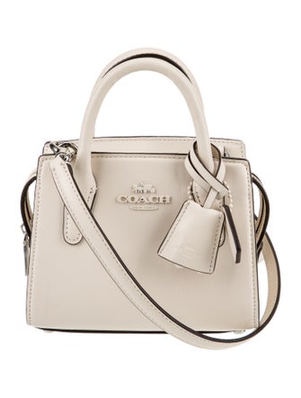 Coach Leather Top Handle Bag