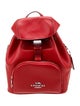 Coach Leather Backpack