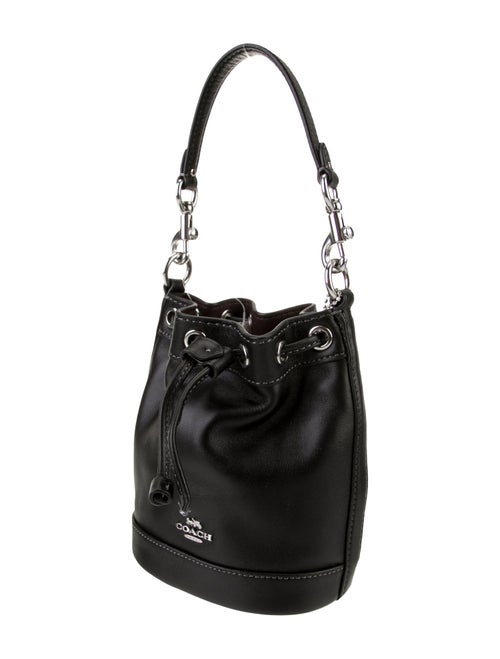 Coach Leather Bucket Bag