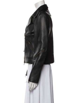 Coach Leather Biker Jacket