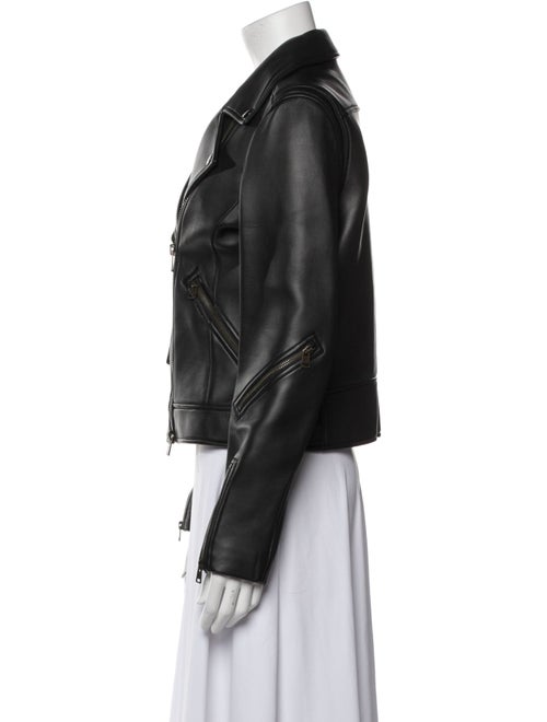 Coach Leather Biker Jacket