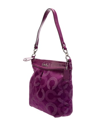 Coach Satin Shoulder Bag