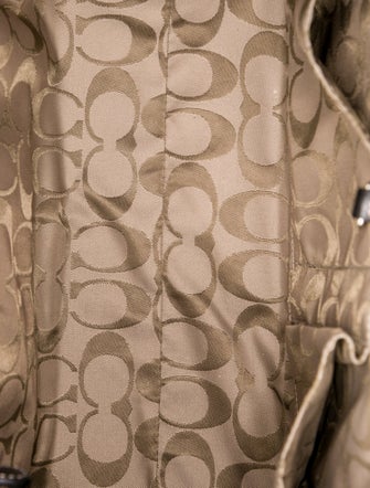 Coach Leather Top Handle Bag