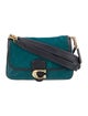 Coach Suede Shoulder Bag