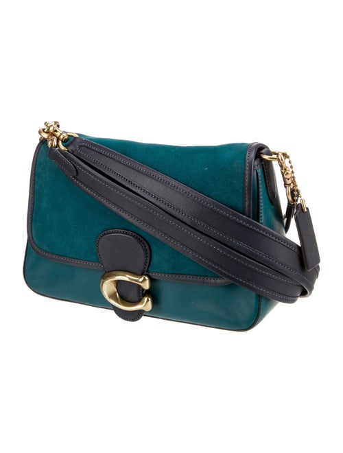 Coach Suede Shoulder Bag