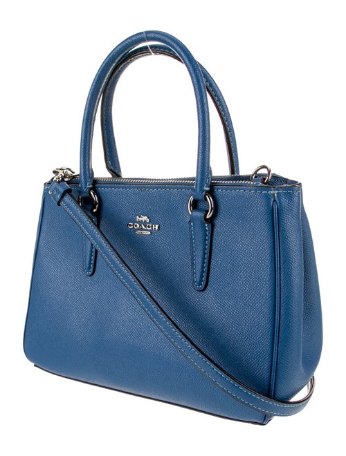 Coach Leather Top Handle Bag