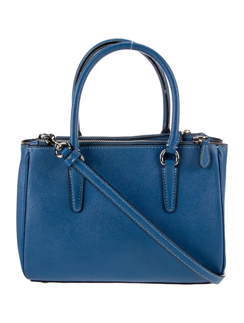 Coach Leather Top Handle Bag