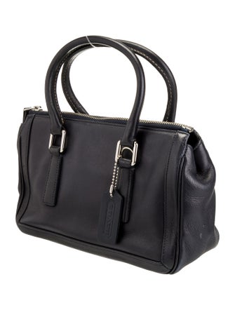 Coach Leather Top Handle Bag