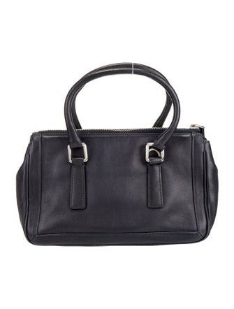 Coach Leather Top Handle Bag