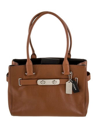 Coach Leather Shoulder Bag