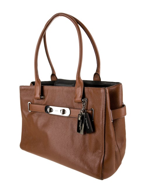 Coach Leather Shoulder Bag
