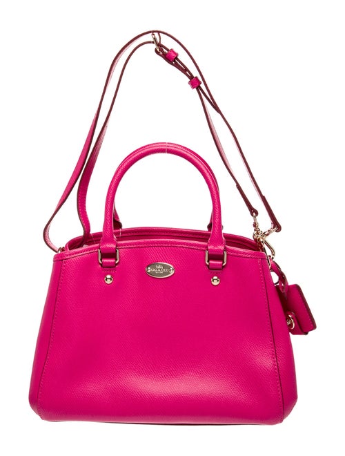 Coach Leather Top Handle Bag