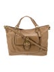 Coach Leather Top Handle Bag
