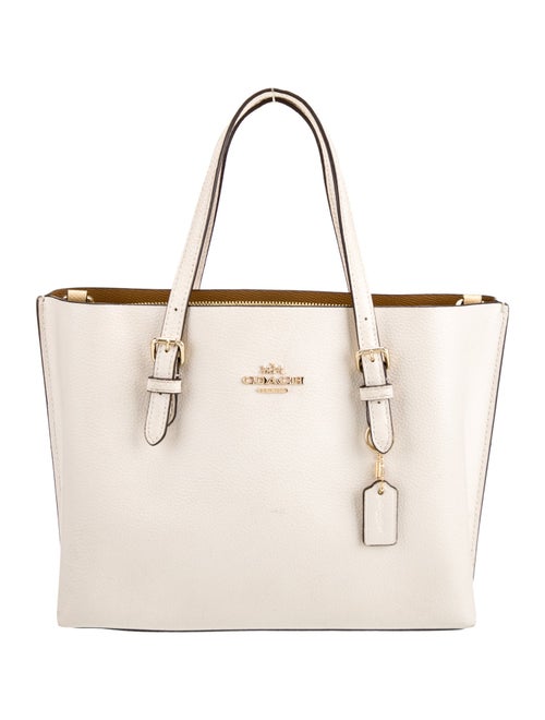 Coach Leather Top Handle Bag