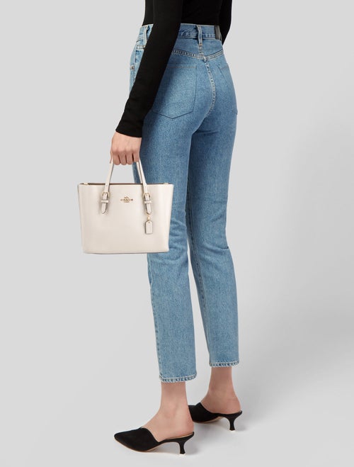 Coach Leather Top Handle Bag