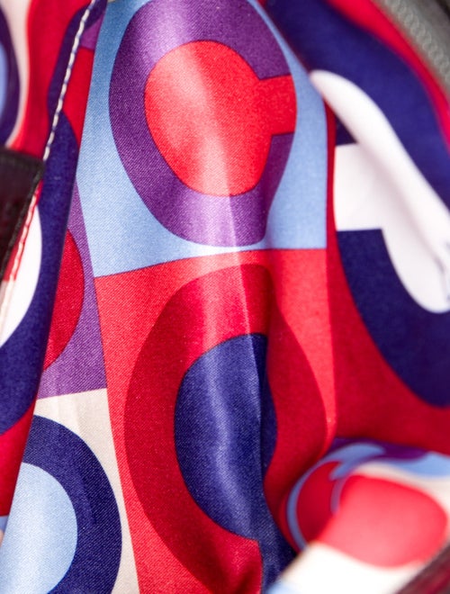 Coach Patent Leather Top Handle Bag