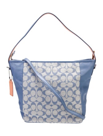 Coach Canvas Shoulder Bag