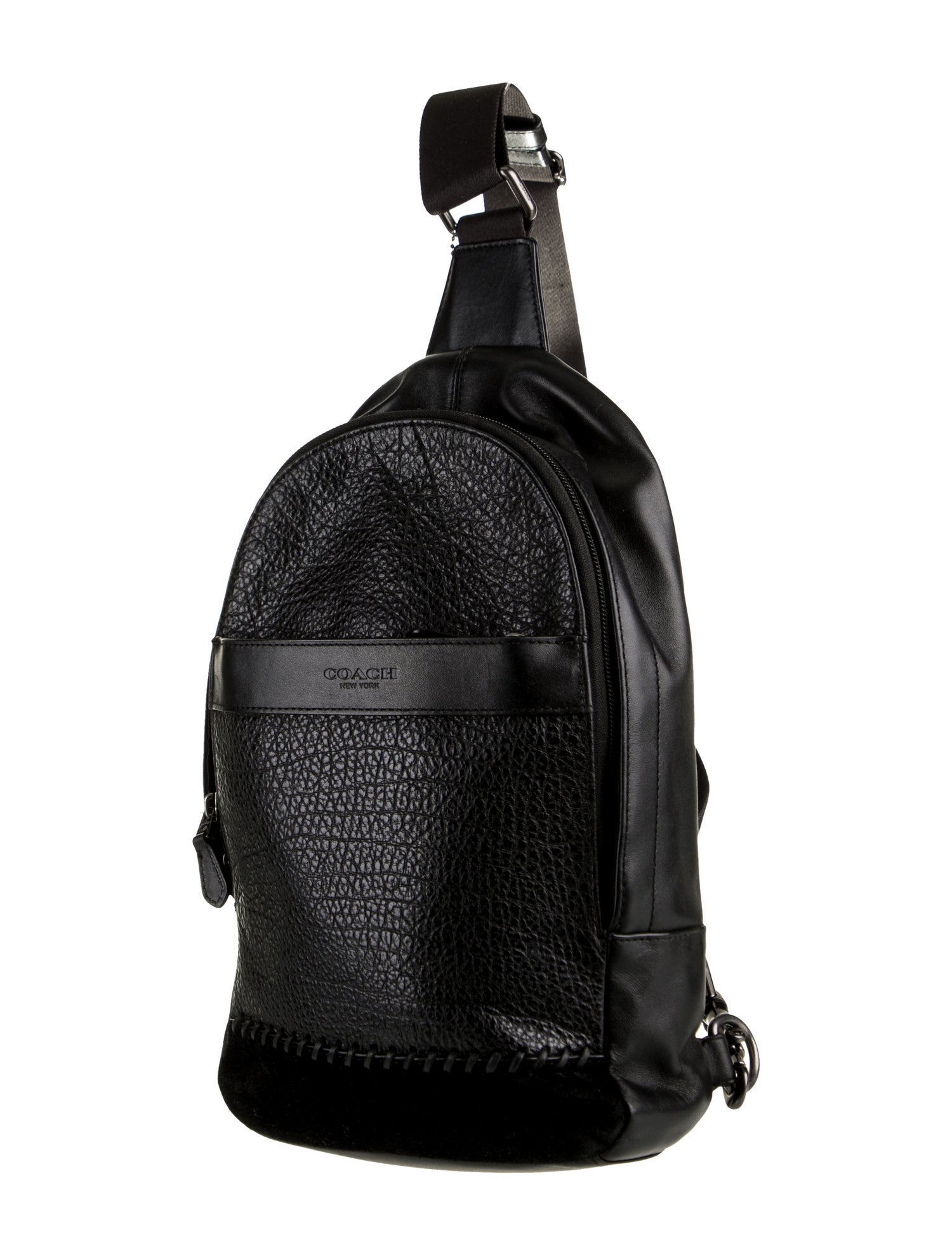 Coach Leather Backpack