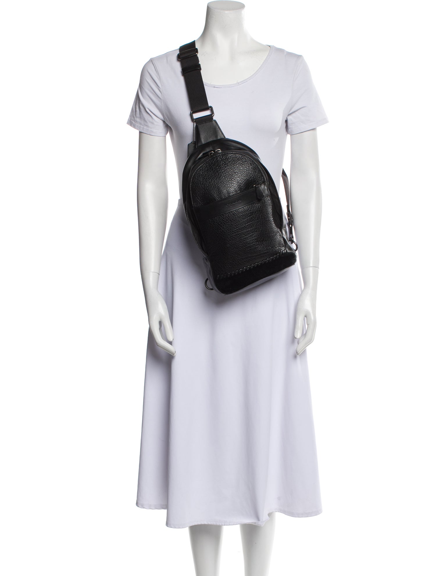 Coach Leather Backpack