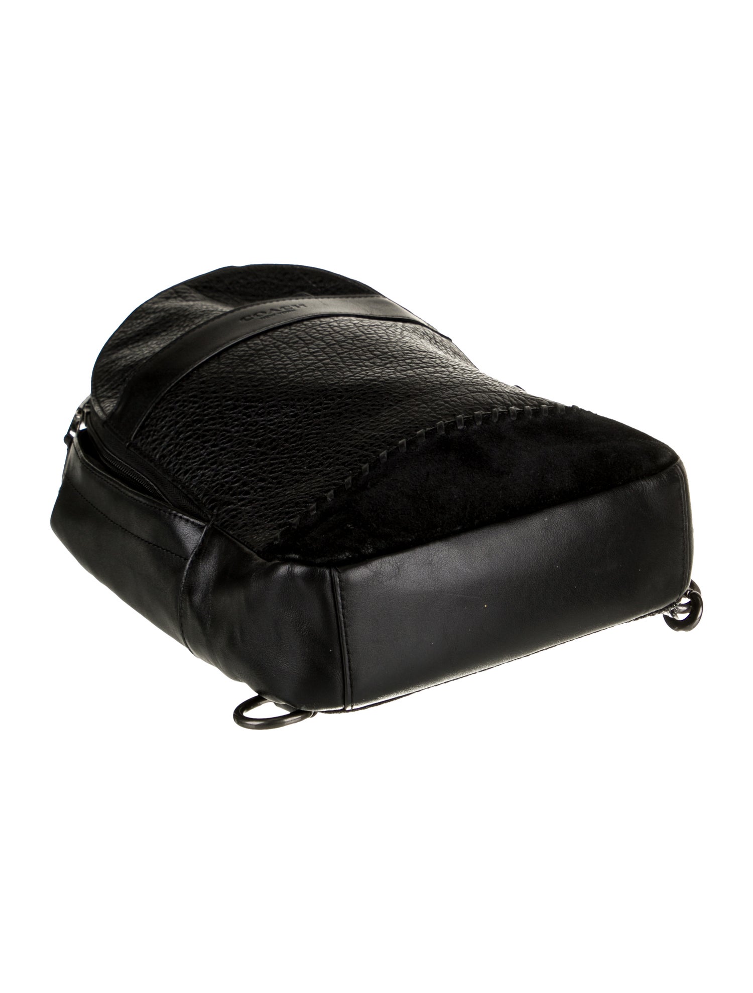 Coach Leather Backpack