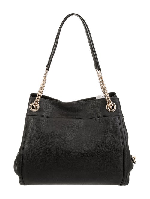 Coach Leather Top Handle Bag