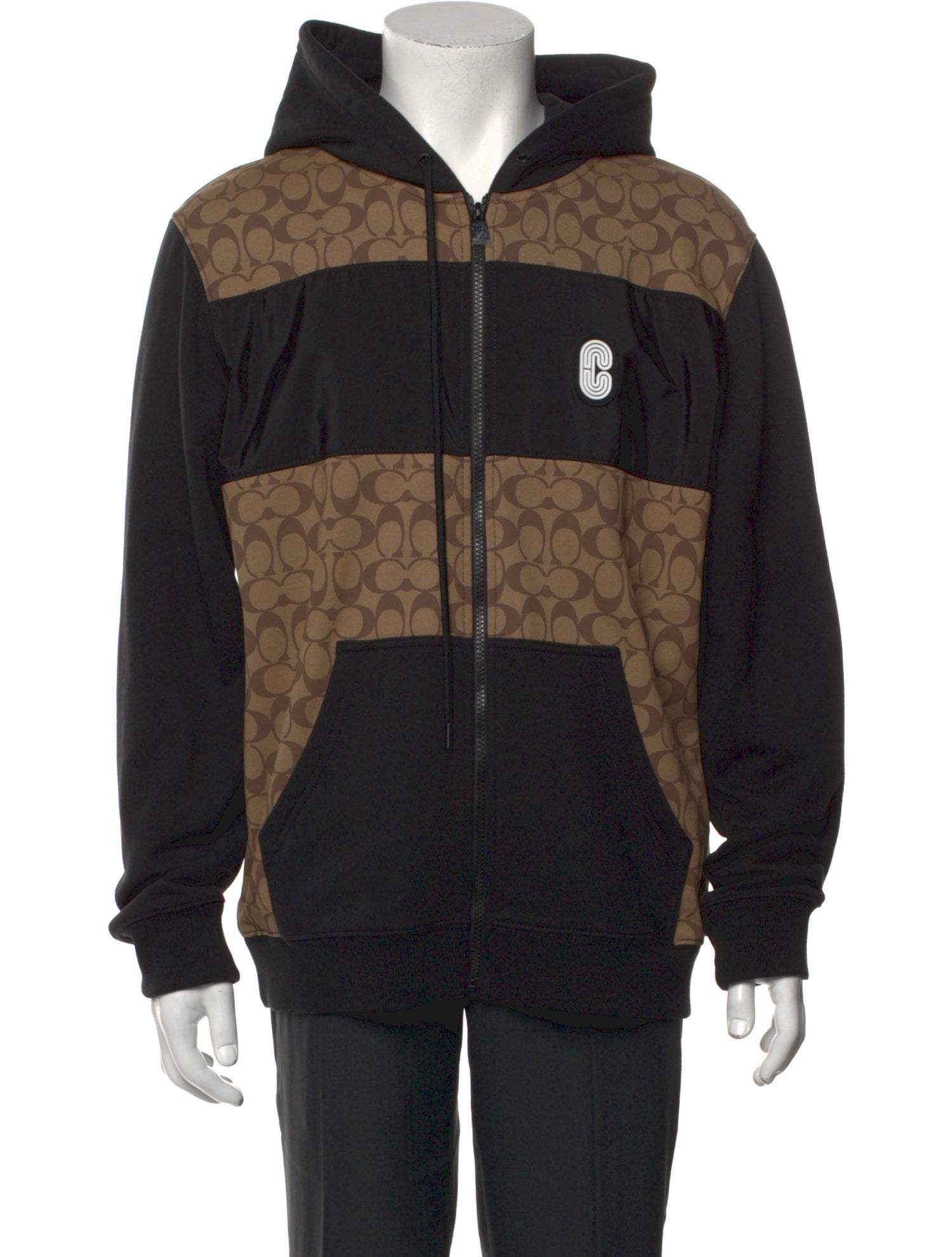 Coach Printed Crew Neck Hoodie
