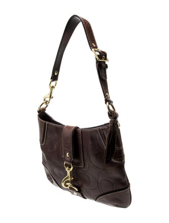 Coach Leather Shoulder Bag