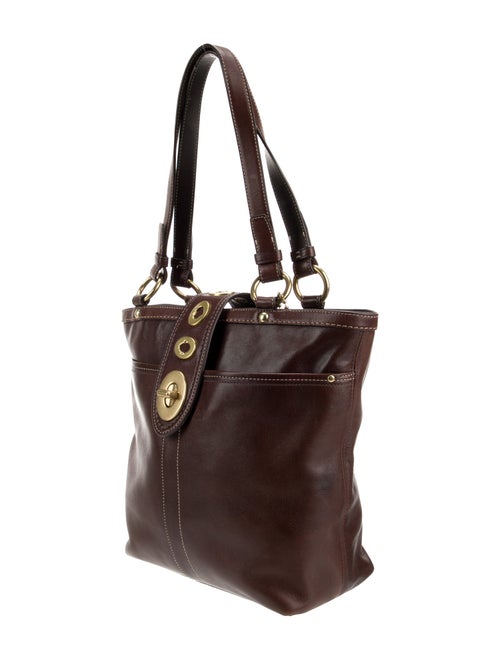 Coach Leather Shoulder Bag