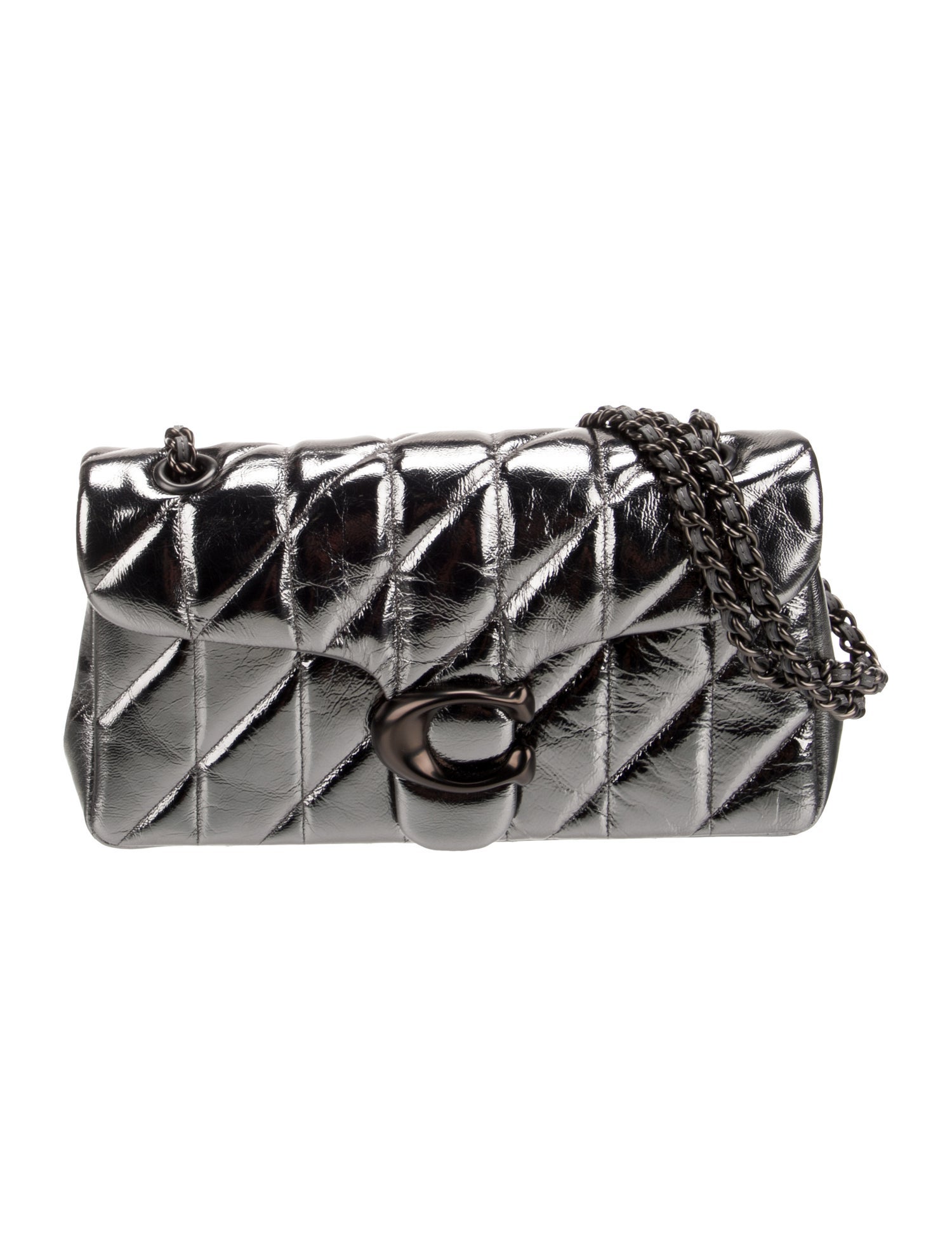 Coach Patent Leather Shoulder Bag