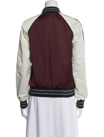 Coach Graphic Print Bomber Jacket