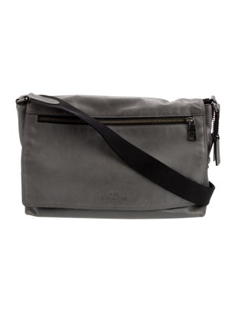 Coach Leather Messenger Bag