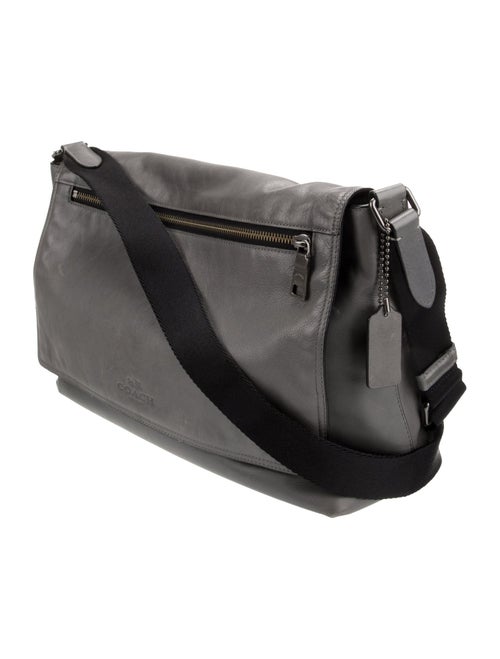 Coach Leather Messenger Bag