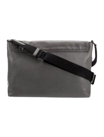 Coach Leather Messenger Bag