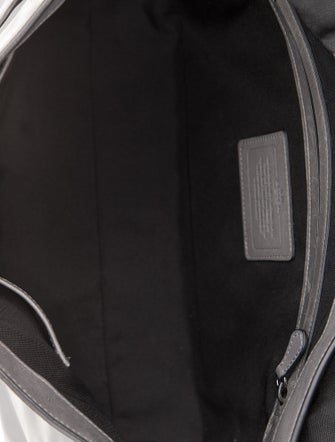 Coach Leather Messenger Bag